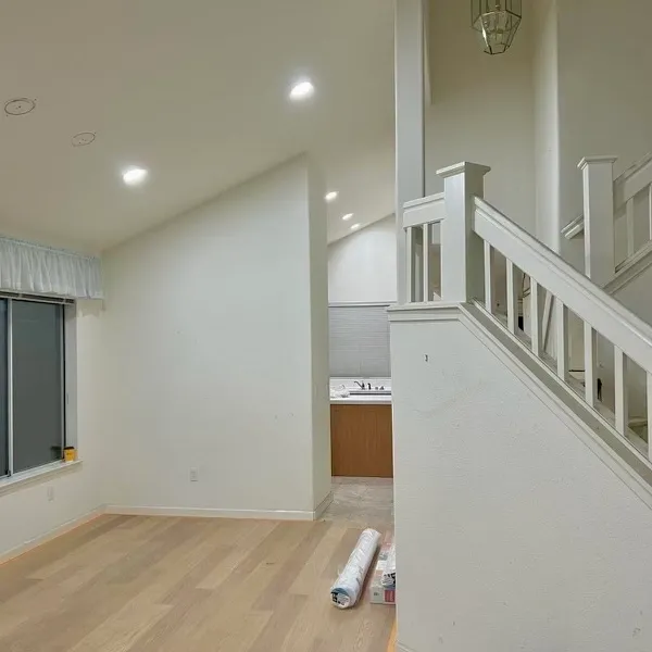 Same home emptied to bare floors after a full estate cleanout